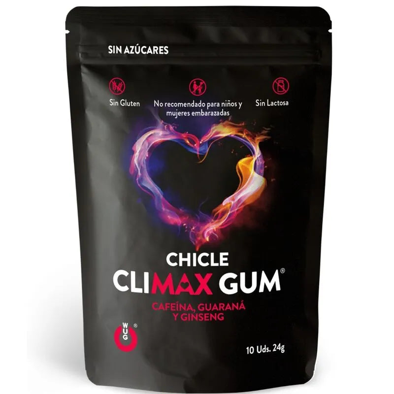 gomme aphrodisiaque naturelle menthe muira puama damiana maca andine tribulus terrestris ginseng stevia rafraîchissante discrète nomade pratique présexuelle effet puissant