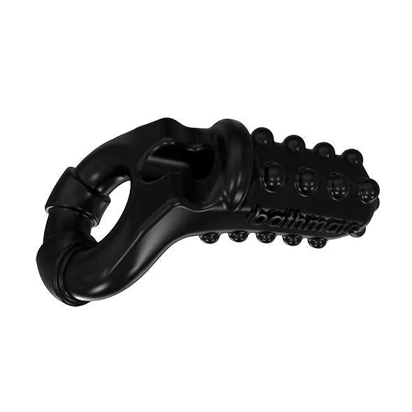 anneau pénien vibrant rechargeable ergonomique élastomère texturé silicone trois vitesses intensité ajustable stimulation couple érection renforcée confortable étanche portable