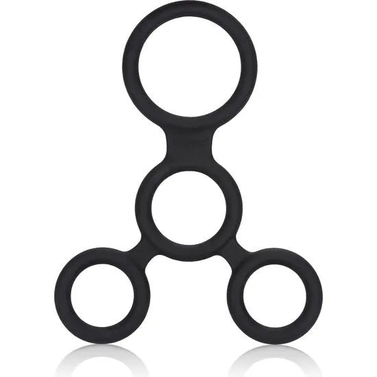 anneau pénien élastique réglable multi positions soutien scrotum base ajustable discret ergonomique silicone confortable durable intense orgasmique