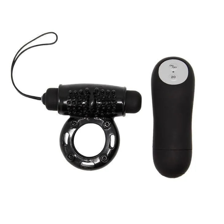 anneau pénien vibrant télécommande sans phtalates balle amovible vingt modes vibrations puissantes stimulation clitoridienne retardement éjaculation érection renforcée silicone ergonomique