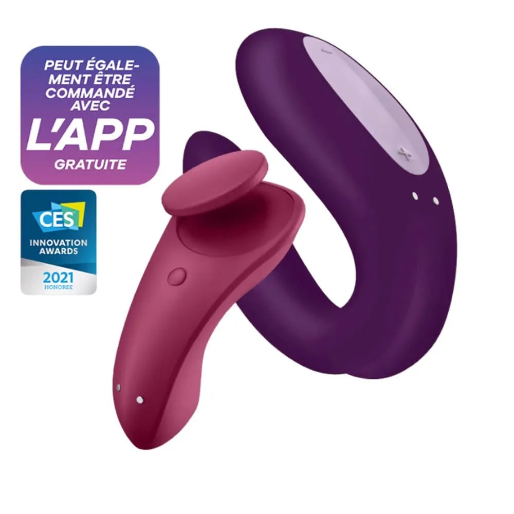coffret sextoys satisfyer couples vibromasseurs double connectés silicone médical soyeux hygiénique étanche ipx7 vibrations puissantes silencieuses