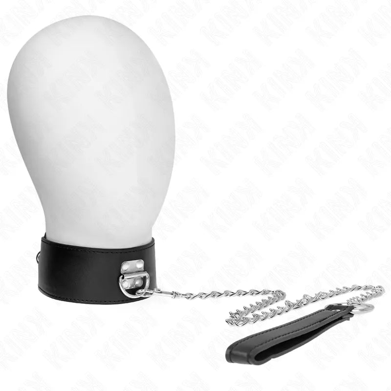 collier cuir véritable réglable élégant raffiné robuste sophistiqué confortable sécurisé ajustable stylé bondage soumission luxe nocturne résistant artisanal
