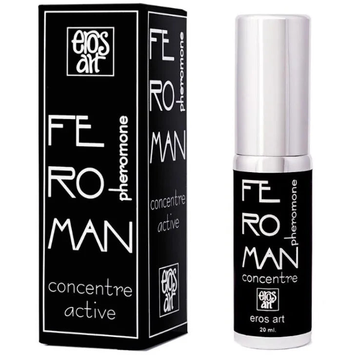 concentré phéromones naturelles masculines androstadienone stimulation production accrue sans odeur compatible parfum cologne flacon 20ml action rapide confiance séduction quotidienne