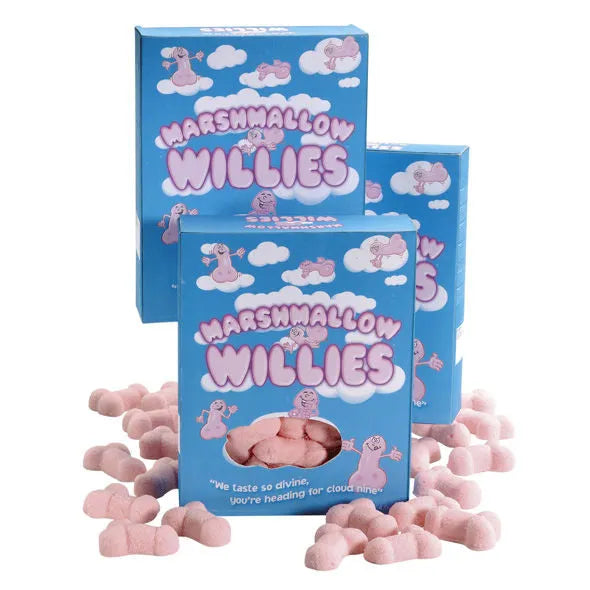 confiserie fantaisie nuage sucré forme pénis humoristique festif cadeau original gourmand moelleux fondant texture poids140grammes convivial
