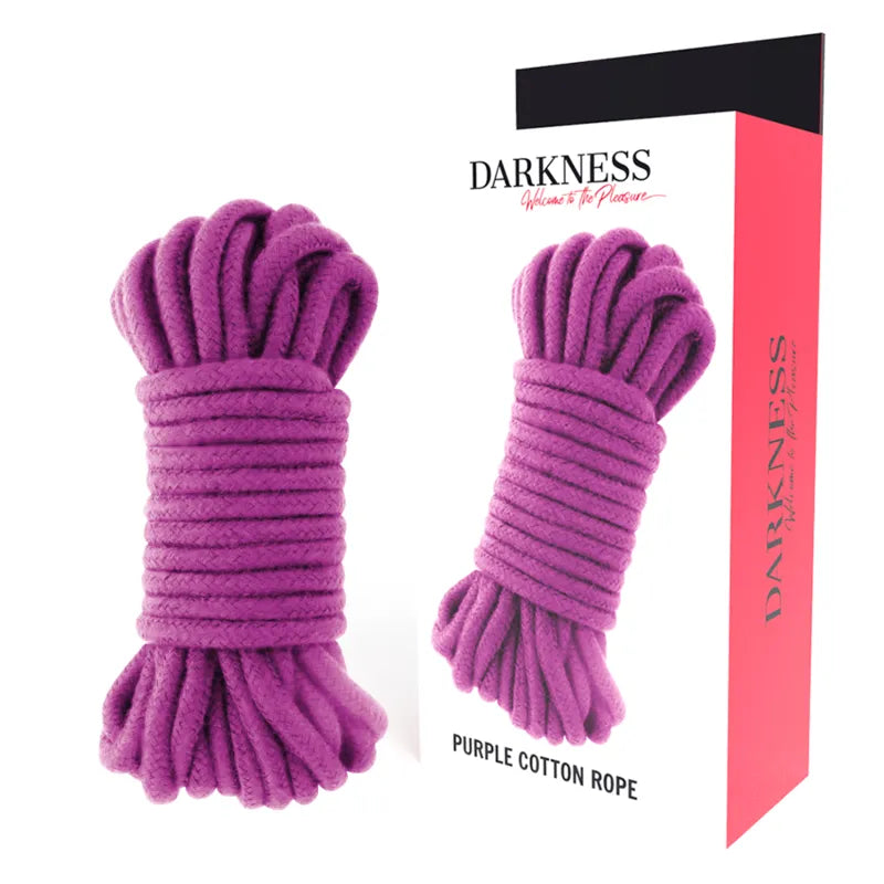 Corde Bondage Coton Japonais cinq mètres Douce Résistante Sécurisée Confortable Raffinée Durable Polyvalente Shibari Artisanale Sensuelle