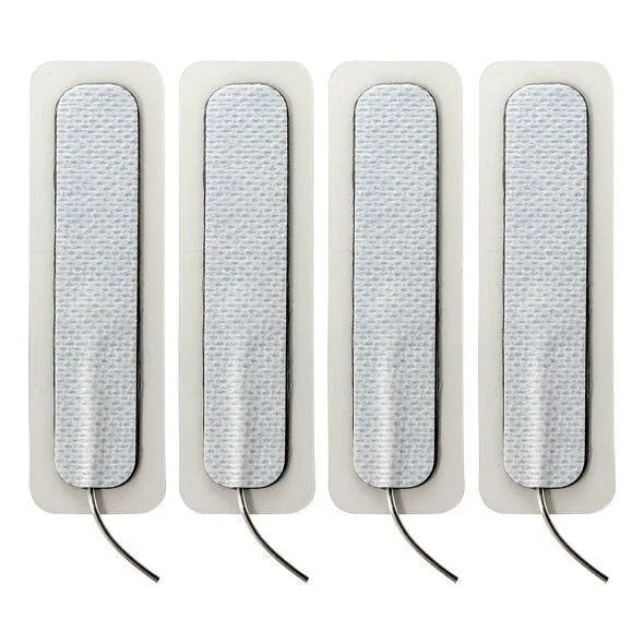 coussins électrostimulation unipolaires zones intimes autoadhésifs longs fins compacts précis ciblés sensibles lèvres pénis périnée intensité accrue compatibles