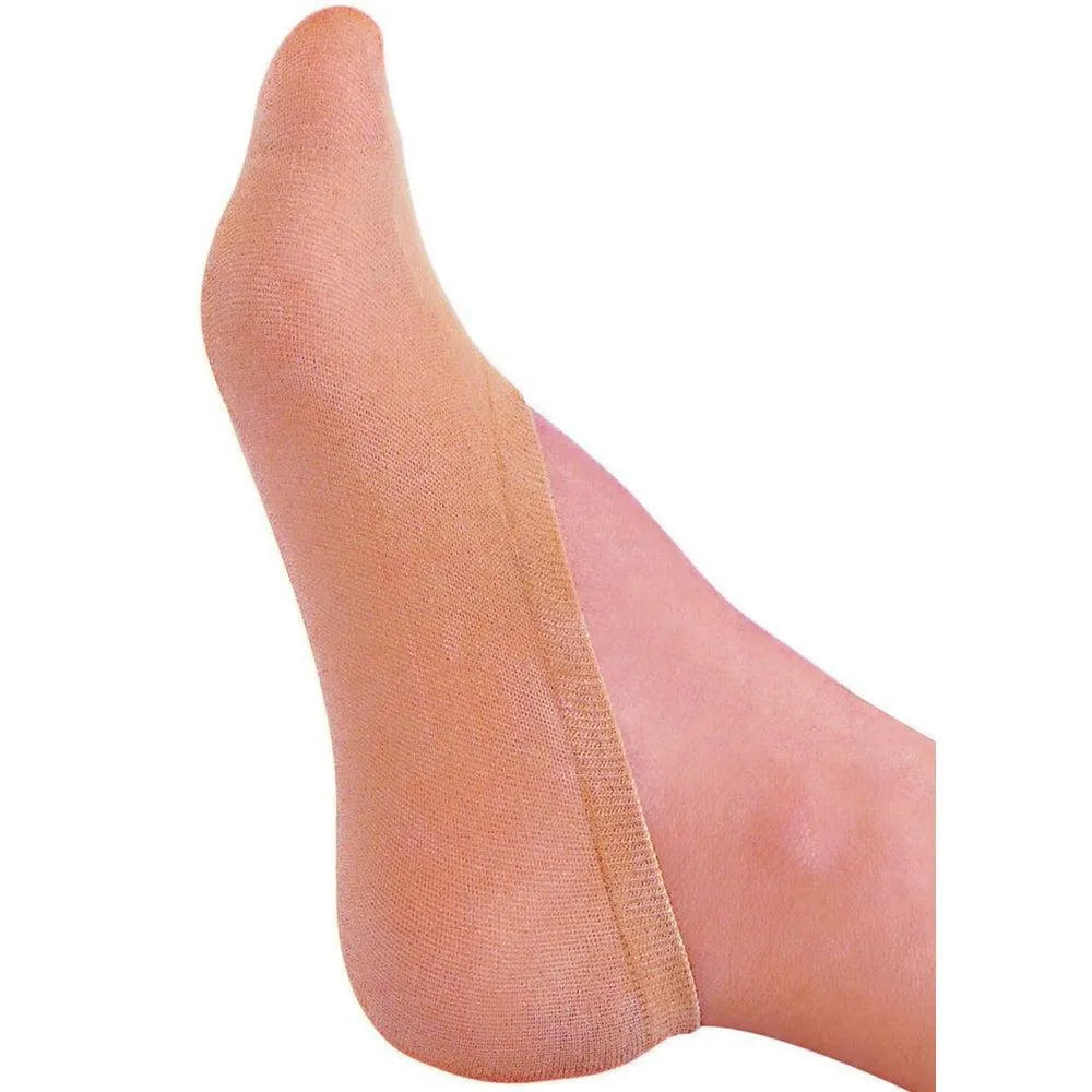 couvre pieds couleur chair confortable nylon doux discret maintien invisible escarpins chaussures fermées quotidien facile enfiler retirer élégant