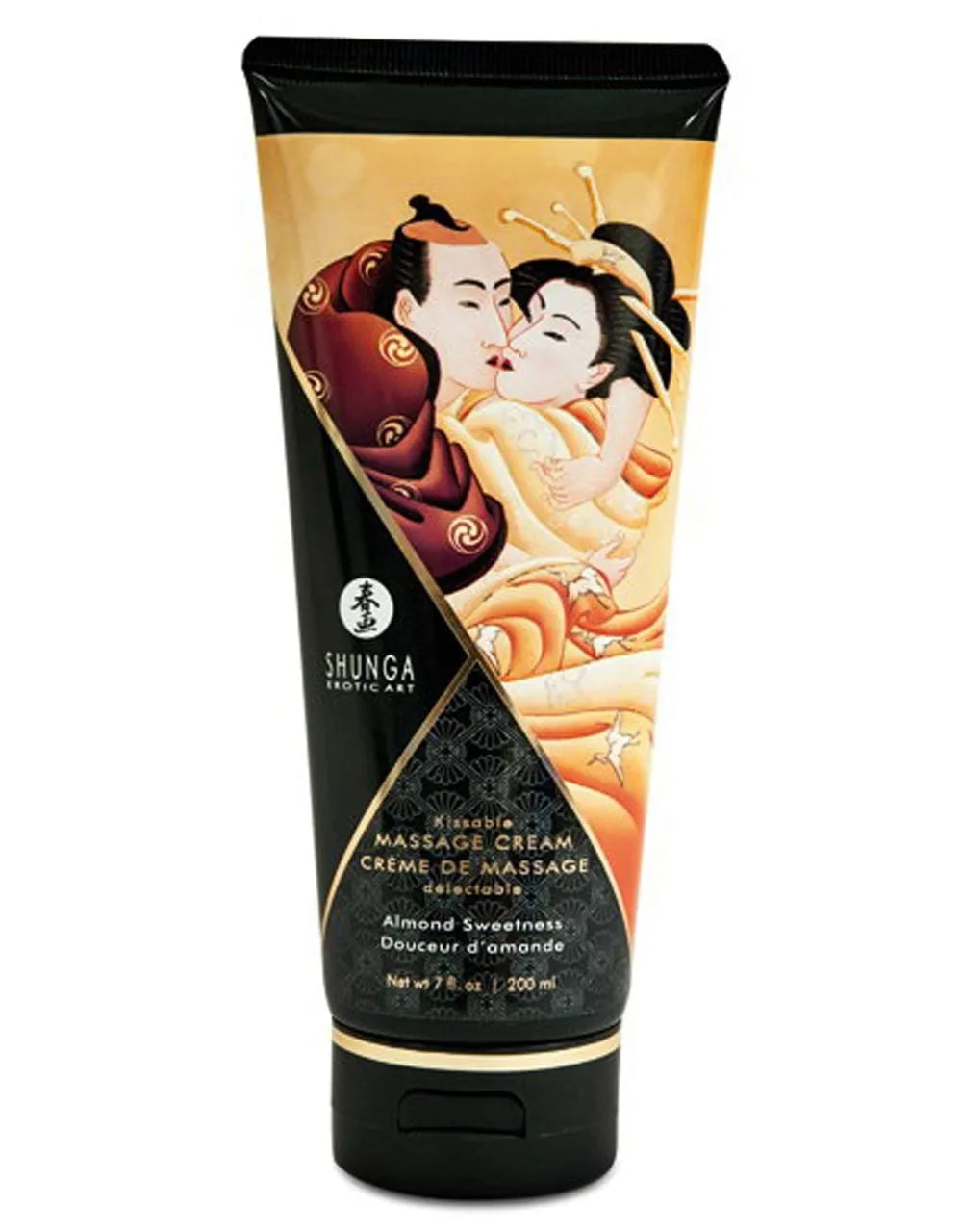crème massage amande hydratante parfumée nourrissante sensorielle relaxante apaisante onctueuse glissante pénétrante gourmande naturelle texture lisse soyeuse