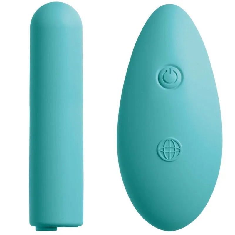 Culotte vibrante bleue XL-2XL, télécommande sans fil, silicone étanche, 10 modes pulsations, confort et discrétion.