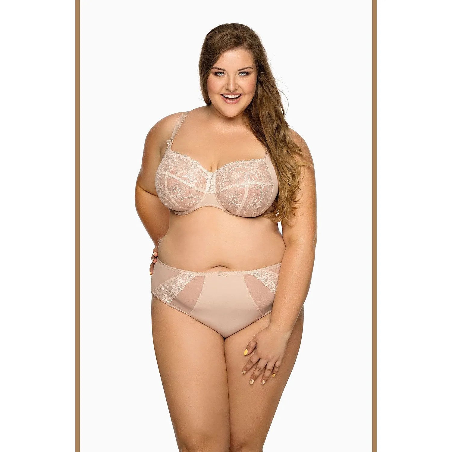 Culotte sexy dentelle florale, microfibre élasthanne, confort invisible, couleur élégante, modèle Bella Misteria 189760.