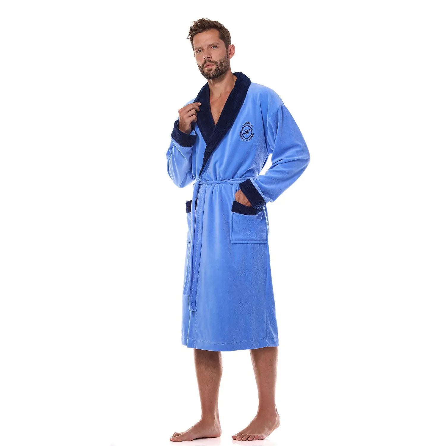 Peignoir homme model 199722 L&L collection