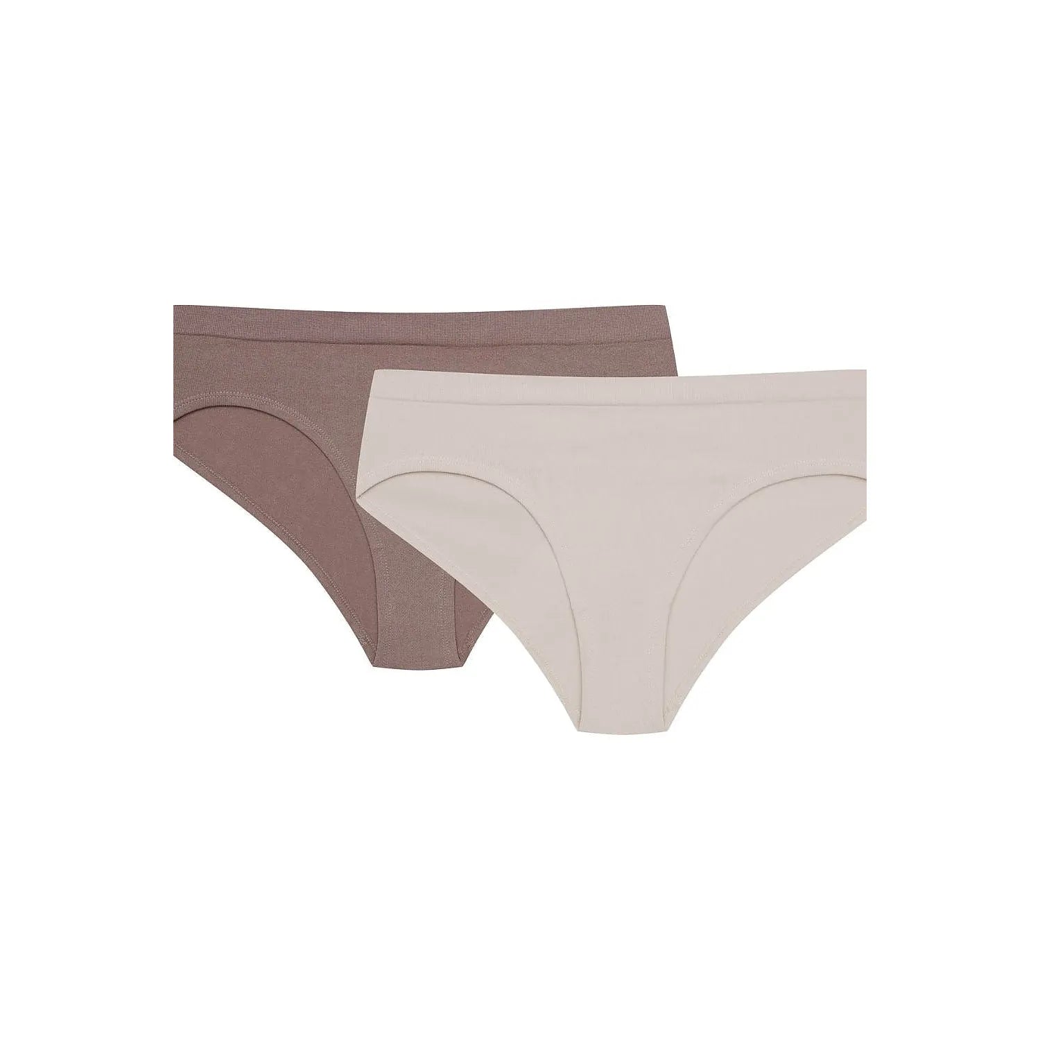 Ensemble lingerie Henderson débardeur culotte côtelé nude rose pâle, coton élasthanne, confort quotidien féminin.
