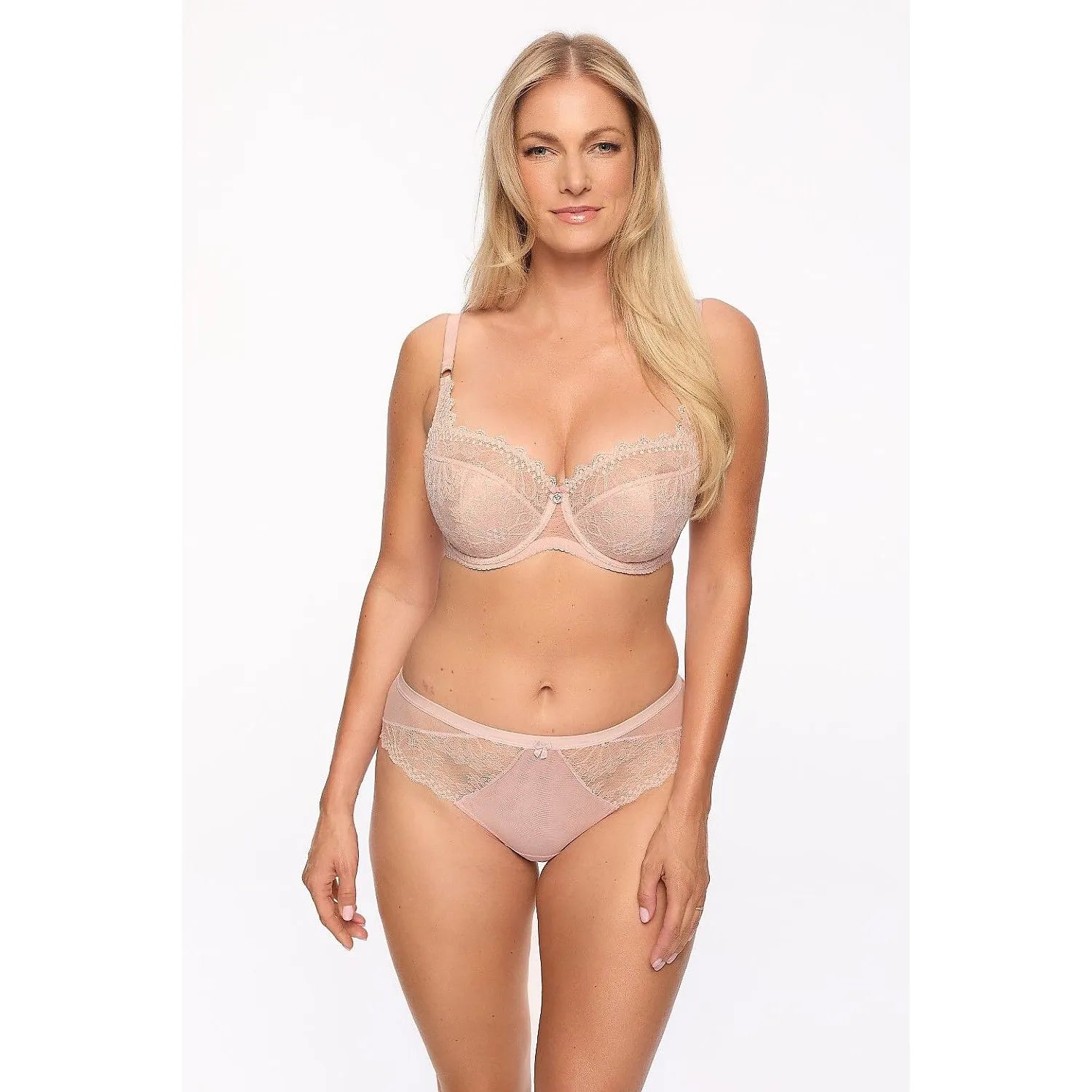 culottes sensuelles Gaia 212627 dentelle résille tulle transparentes féminines élégantes confortables discrètes bande élastique plate taille doublure douce asymétrique romantique