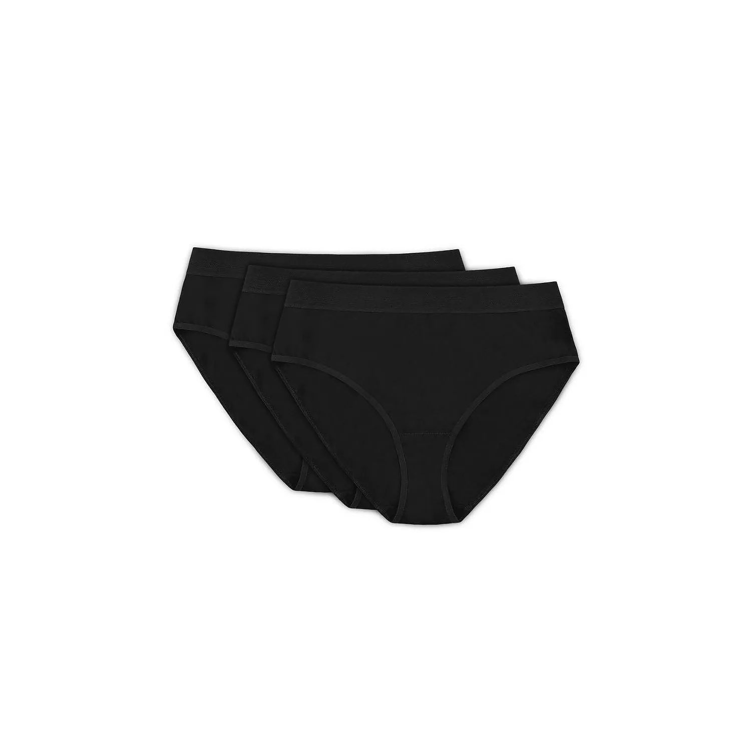 ensemble culottes noires classiques modÚle219499 Gorteks coton biologique certifié oekotex sans couture maintien élastique taille large confort quotidien