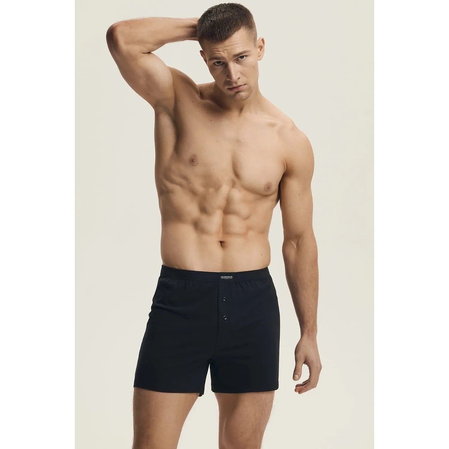 Boxer基本男 confort simplicité tissu doux respirant coupe ample ceinture élastique design classique minimaliste idéal quotidien liberté mouvement transpirant