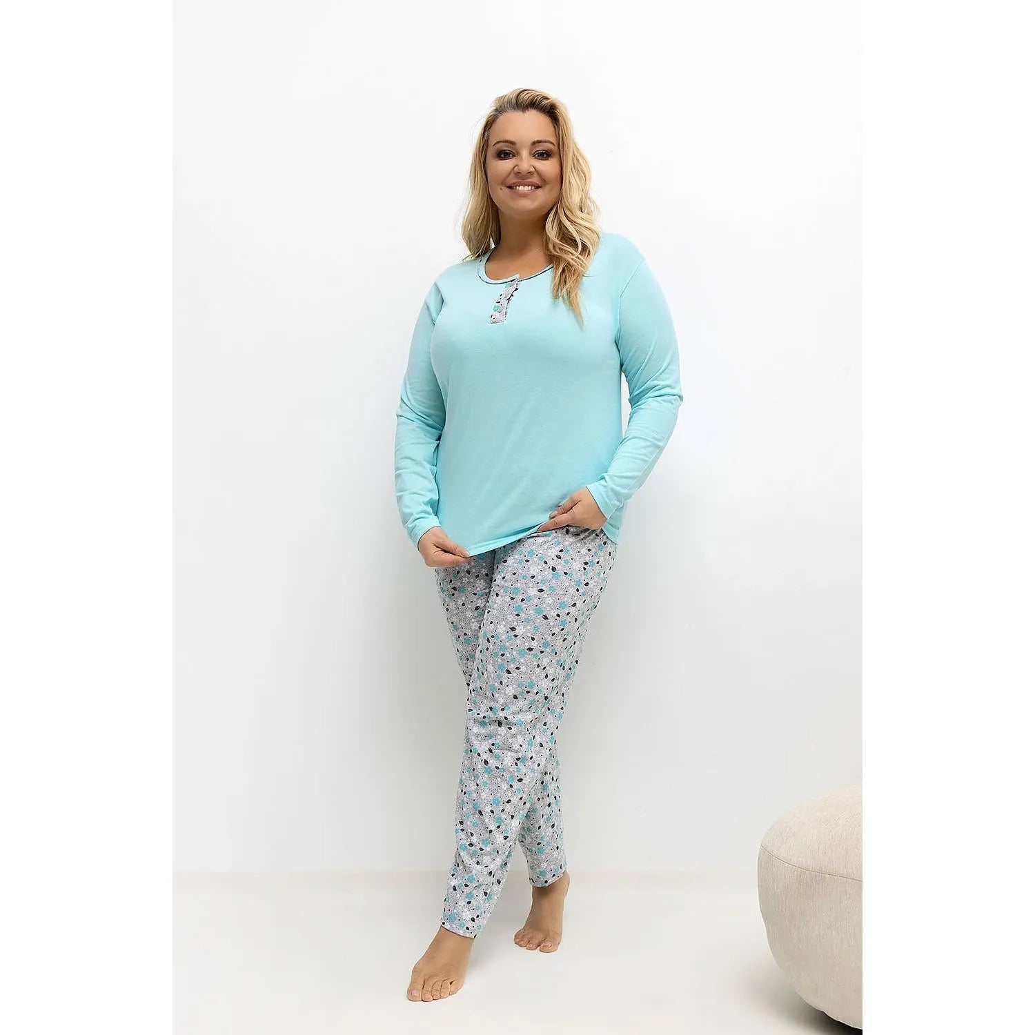 Pyjama Taille Plus model 221184 Forever Pink