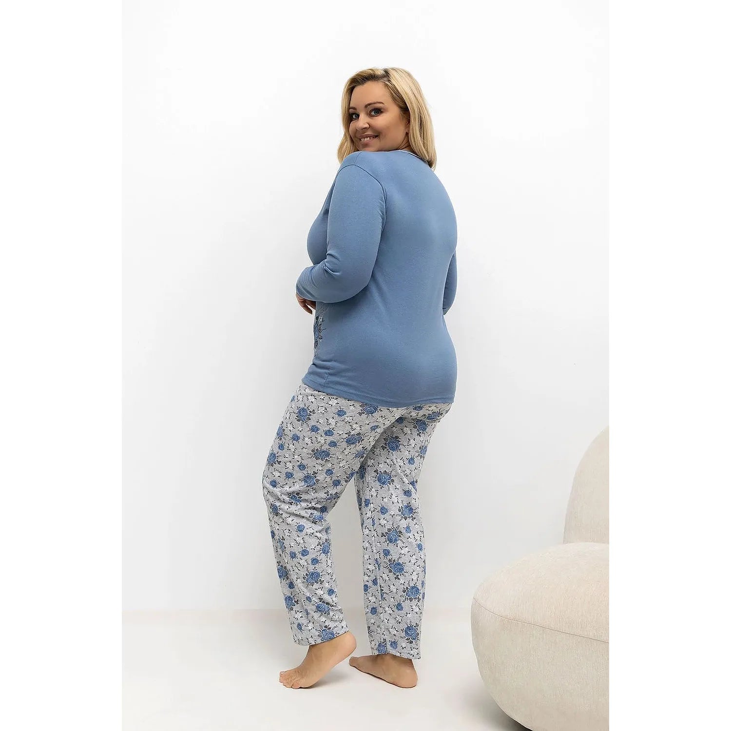 Pyjama Taille Plus model 221189 Forever Pink