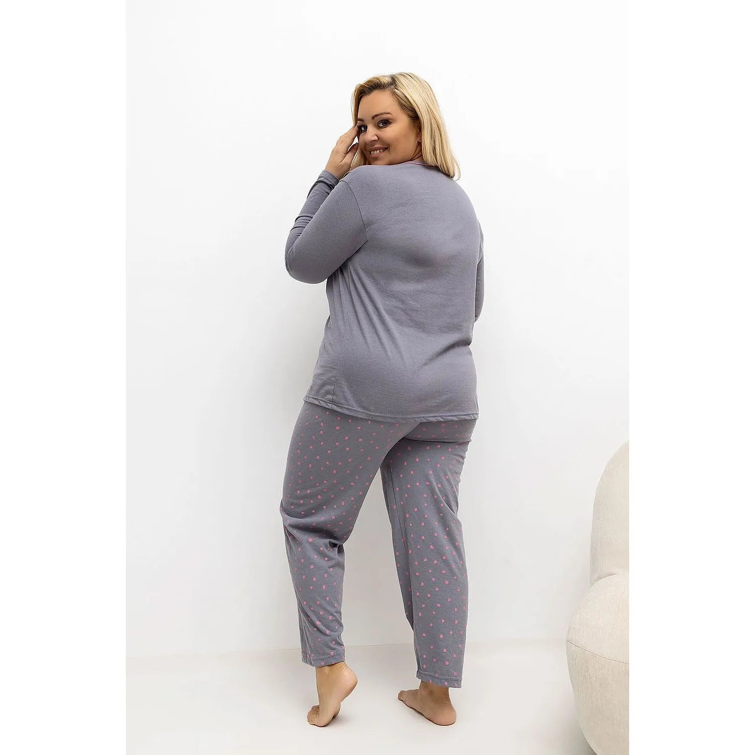 Pyjama Taille Plus model 221198 Forever Pink