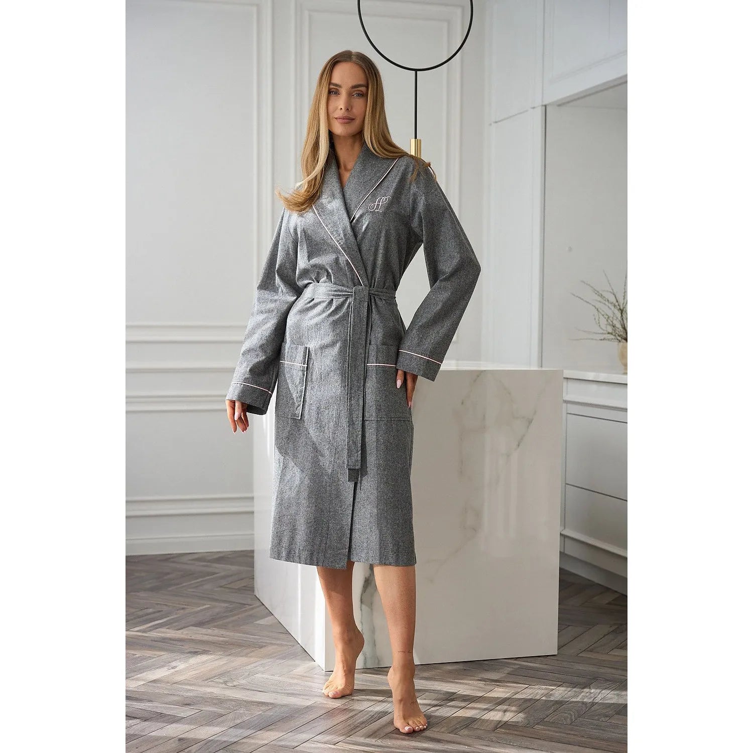 Peignoir model 221712 L&L collection