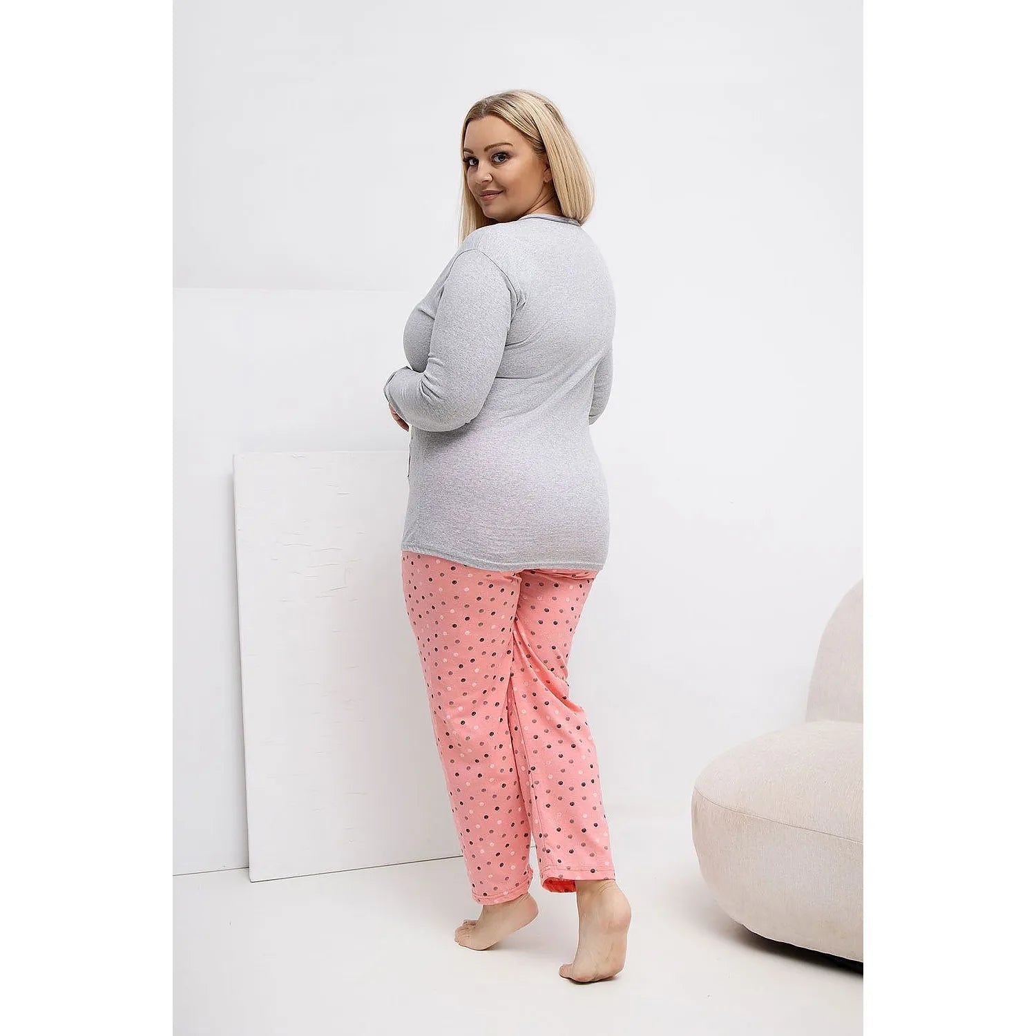 Pyjama Taille Plus model 223305 Forever Pink