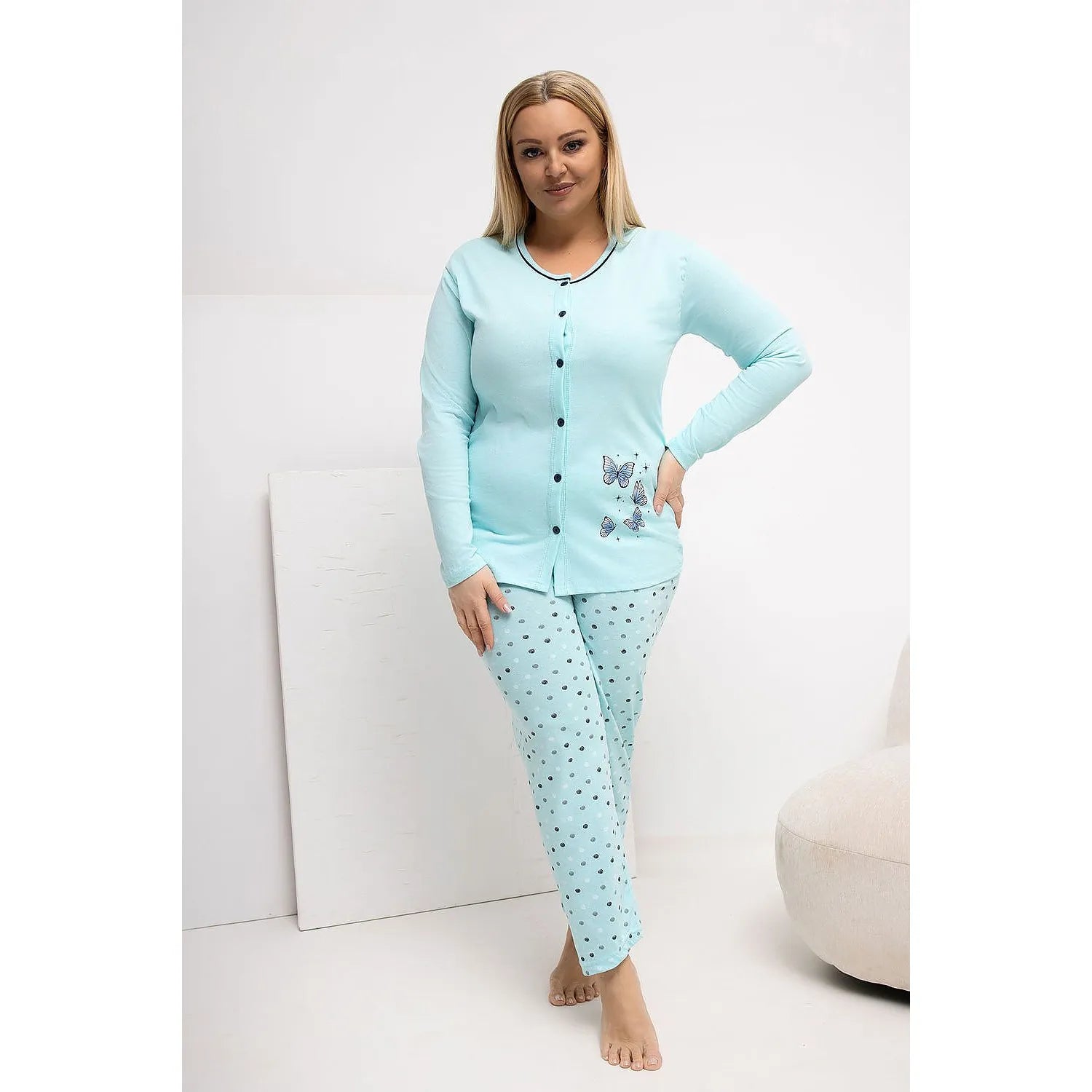 Pyjama Taille Plus model 223306 Forever Pink