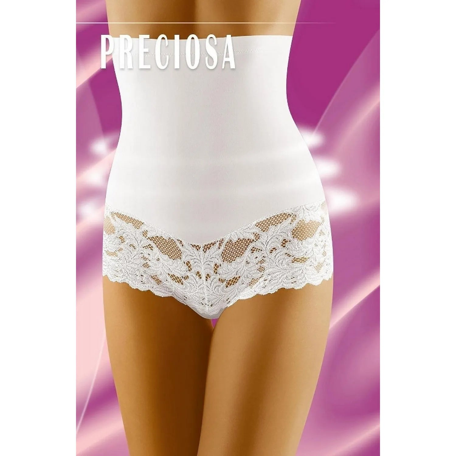 Culottes Gainantes Sexy Dentelle Ajourées Silicone Maintien Antidérapantes Confortables Extensibles Douces Affinantes Galbantes Invisibles Soirée Polyamide Élasthanne Wolbar Modèle49452
