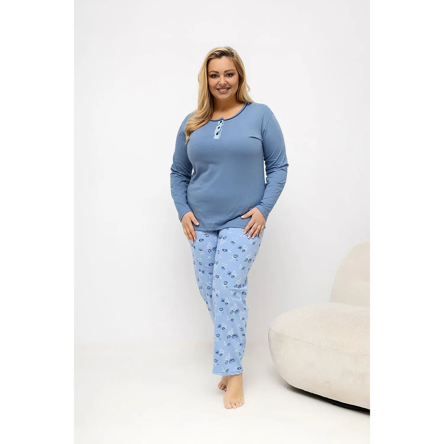 Pyjama Taille Plus model 226131 Forever Pink