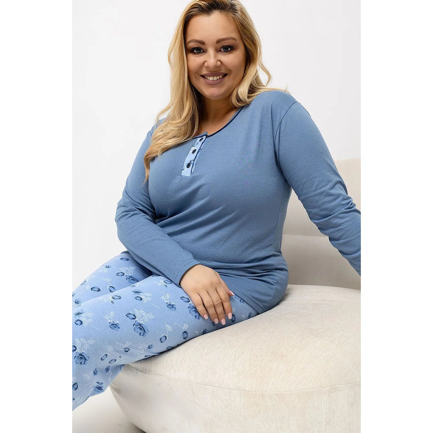 Pyjama Taille Plus model 226131 Forever Pink