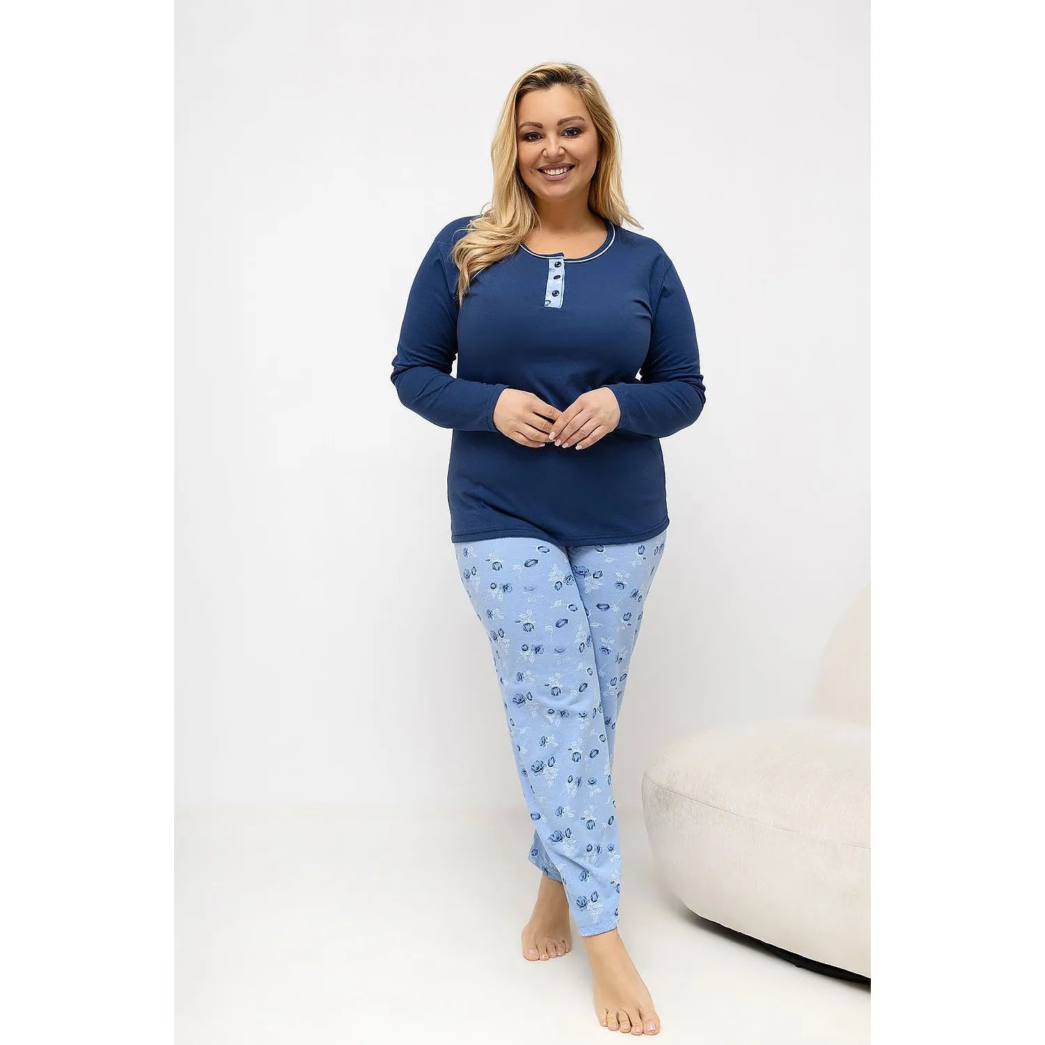 Pyjama Taille Plus model 226132 Forever Pink