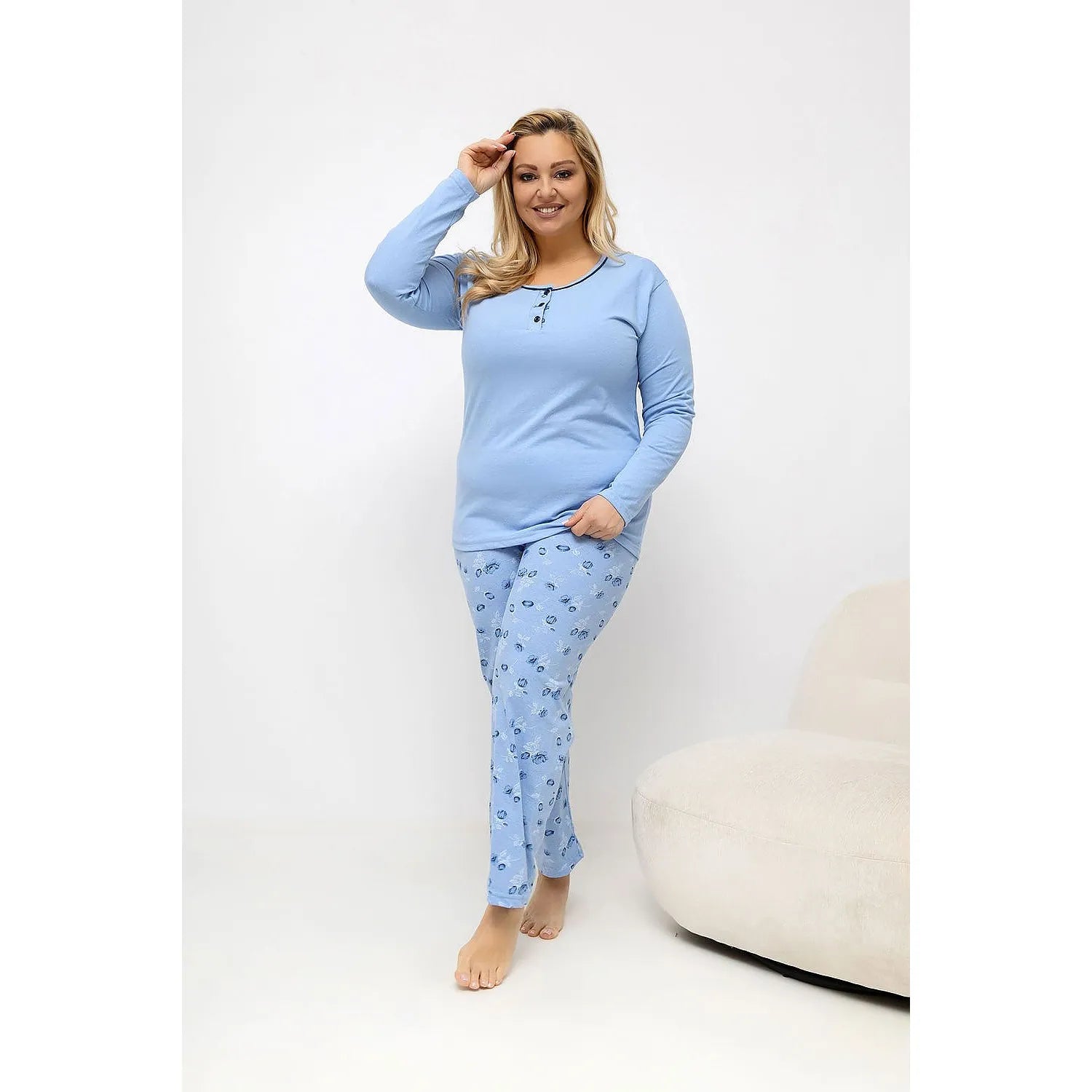 Pyjama Taille Plus model 226133 Forever Pink