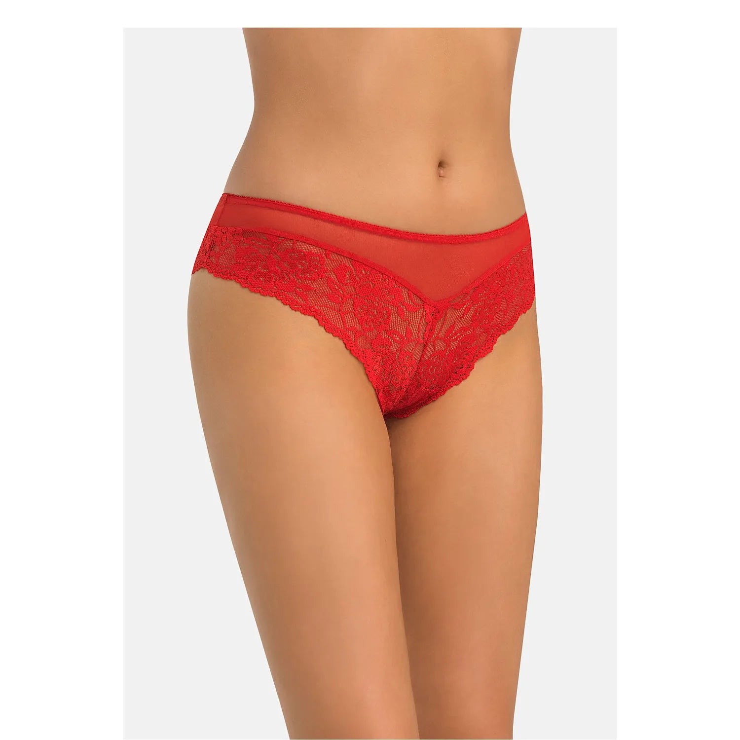 Culottes brésiliennes dentelle transparente sexy confort femme Teyli model 228815