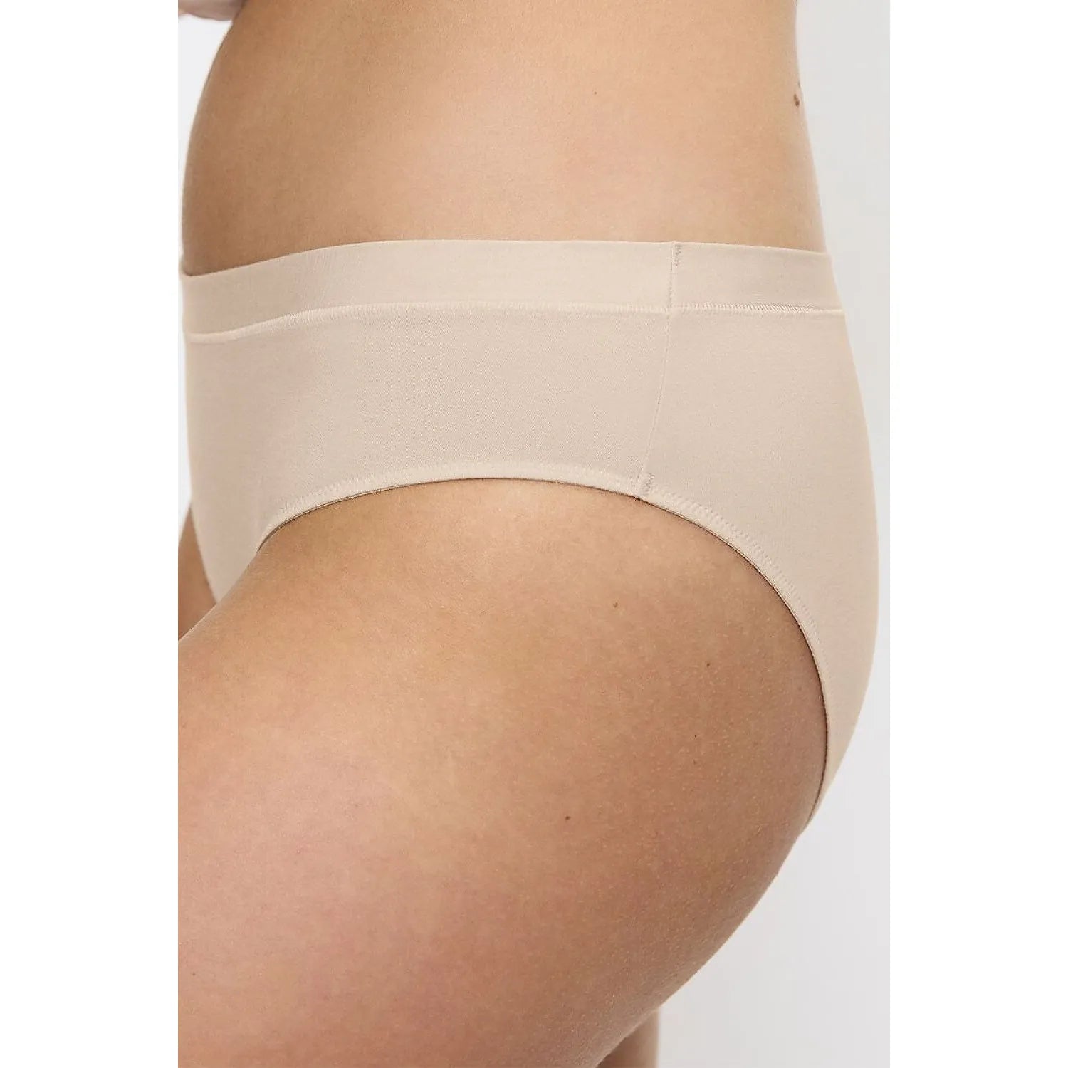 Culotte invisible beige Triumph femme, design sans couture, modal respirant, confort quotidien, pack de 2.