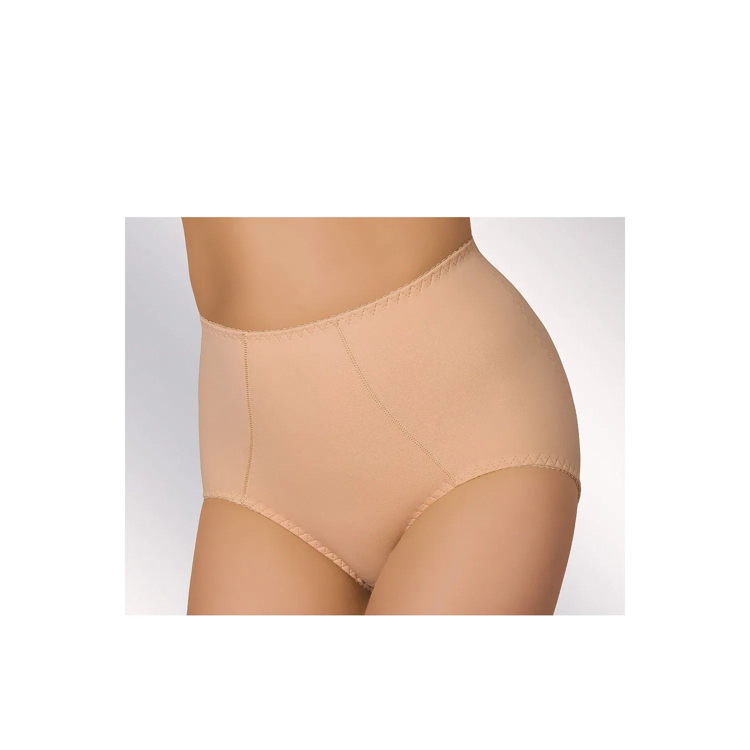 Culottes taille haute profilage fesses élasthanne polyamide galbe liftant confort extensible résistant maintien discrétion beige silhouette sublimée élégantes