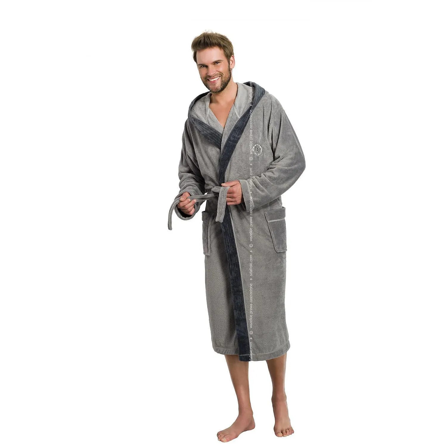 Peignoir homme model 84075 L&L collection