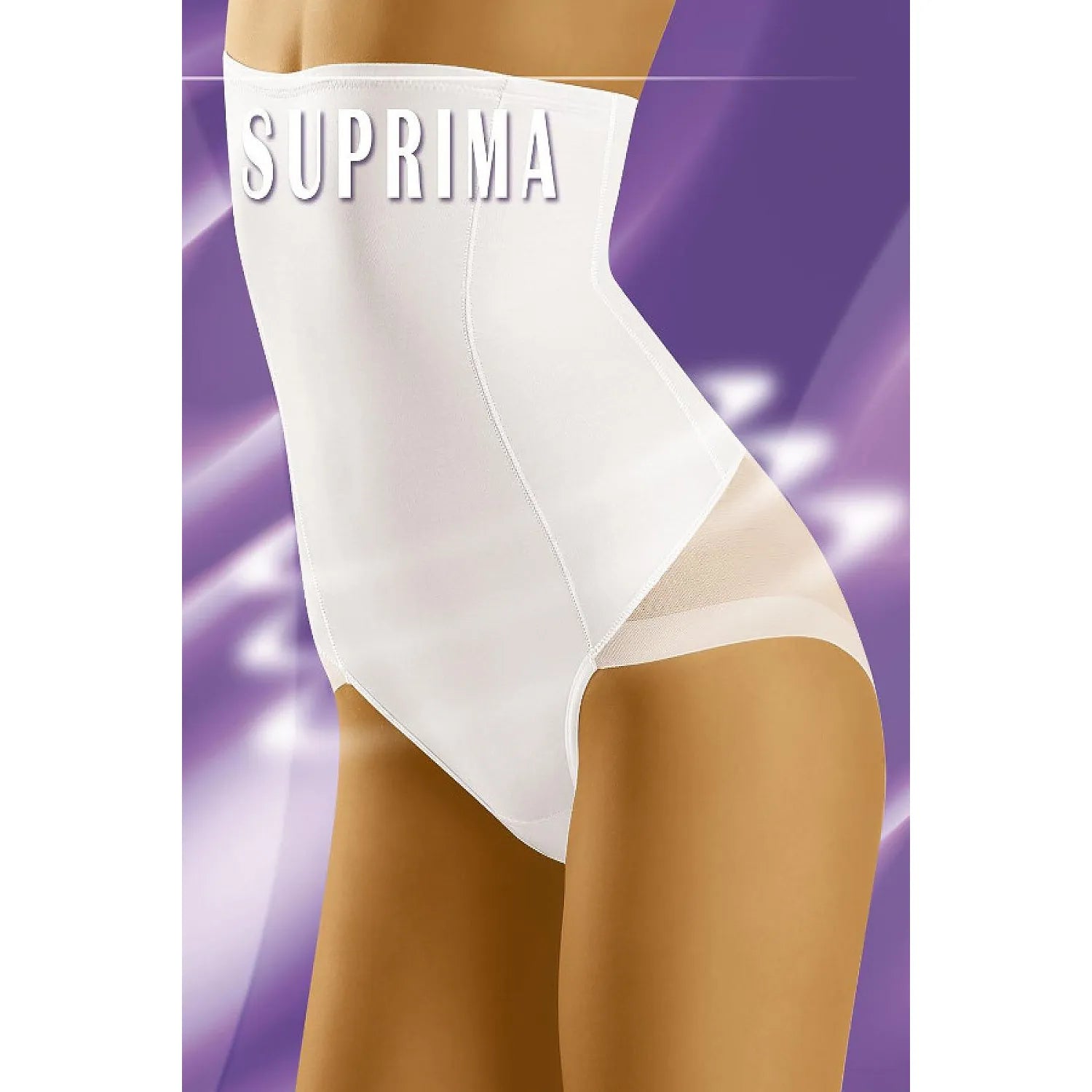 culotte taille haute gainante amincissante silicone bande antidérapante maille respirante dos galbant fessier coutures verticales confortable douce polyamide élasthanne