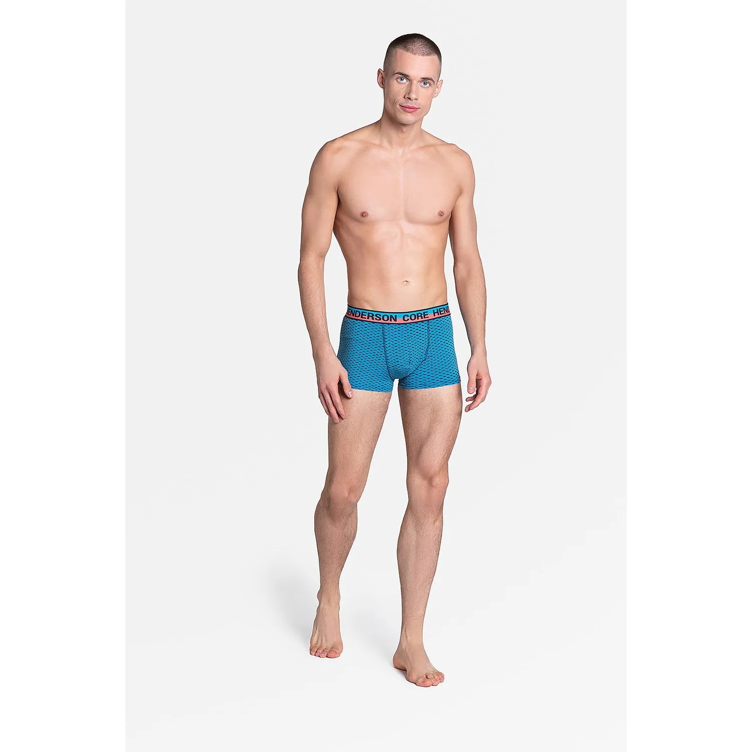 Caleçon Boxer 2 en 1 Motifs & Classique Taille Élastique Coton Élasthanne Lingerie Homme Intime Érotique Discrétion Sécurité Confort