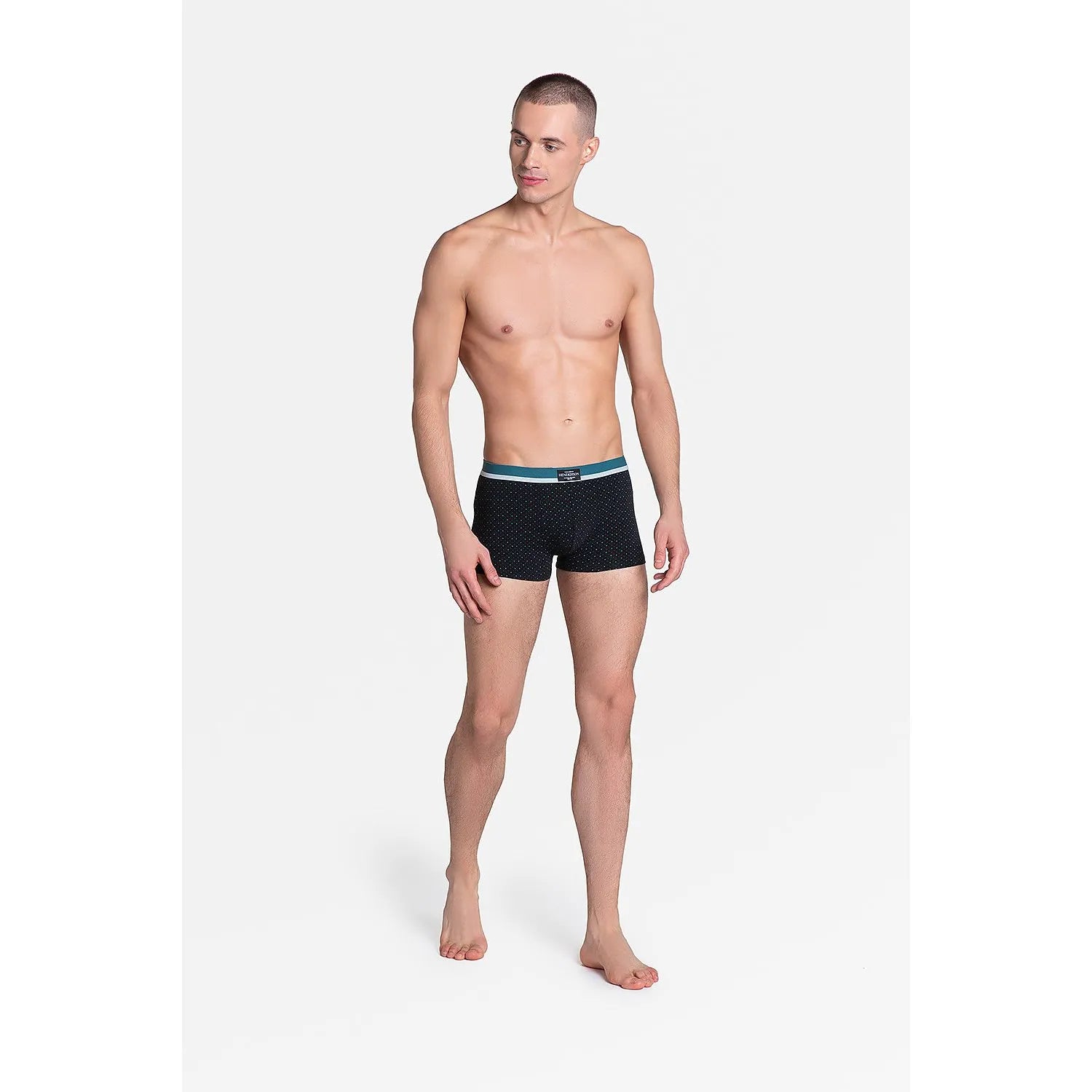 Boxer hommes sexy élégant design moderne coupe ajustée ceinture élastique bicolore coton 95% élasthanne 5% L M XL XXL