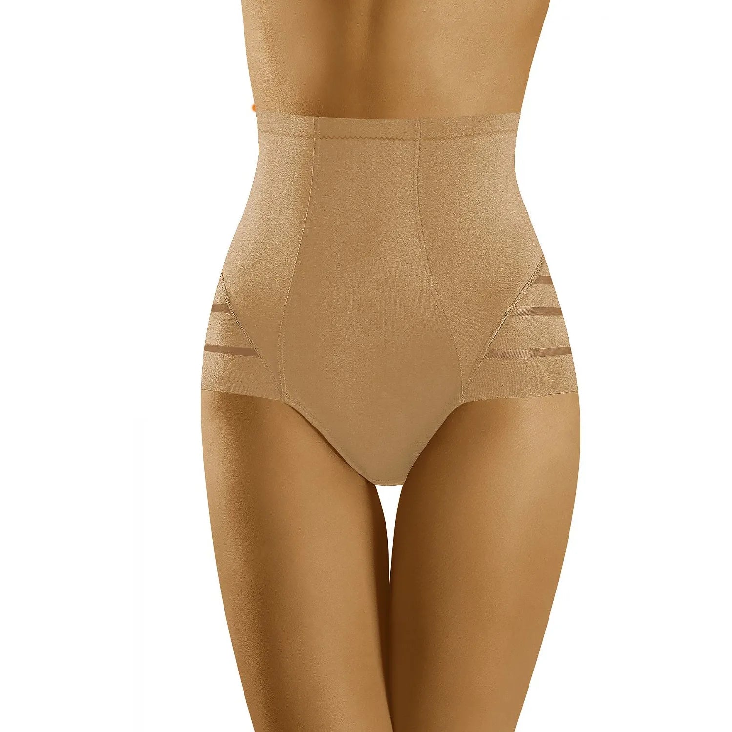 Culottes gainantes model 152717 Wolbar lingerie sexy silhouette affinée matelas silicone haute taille polyamide élasthanne sexy lingerie femmes