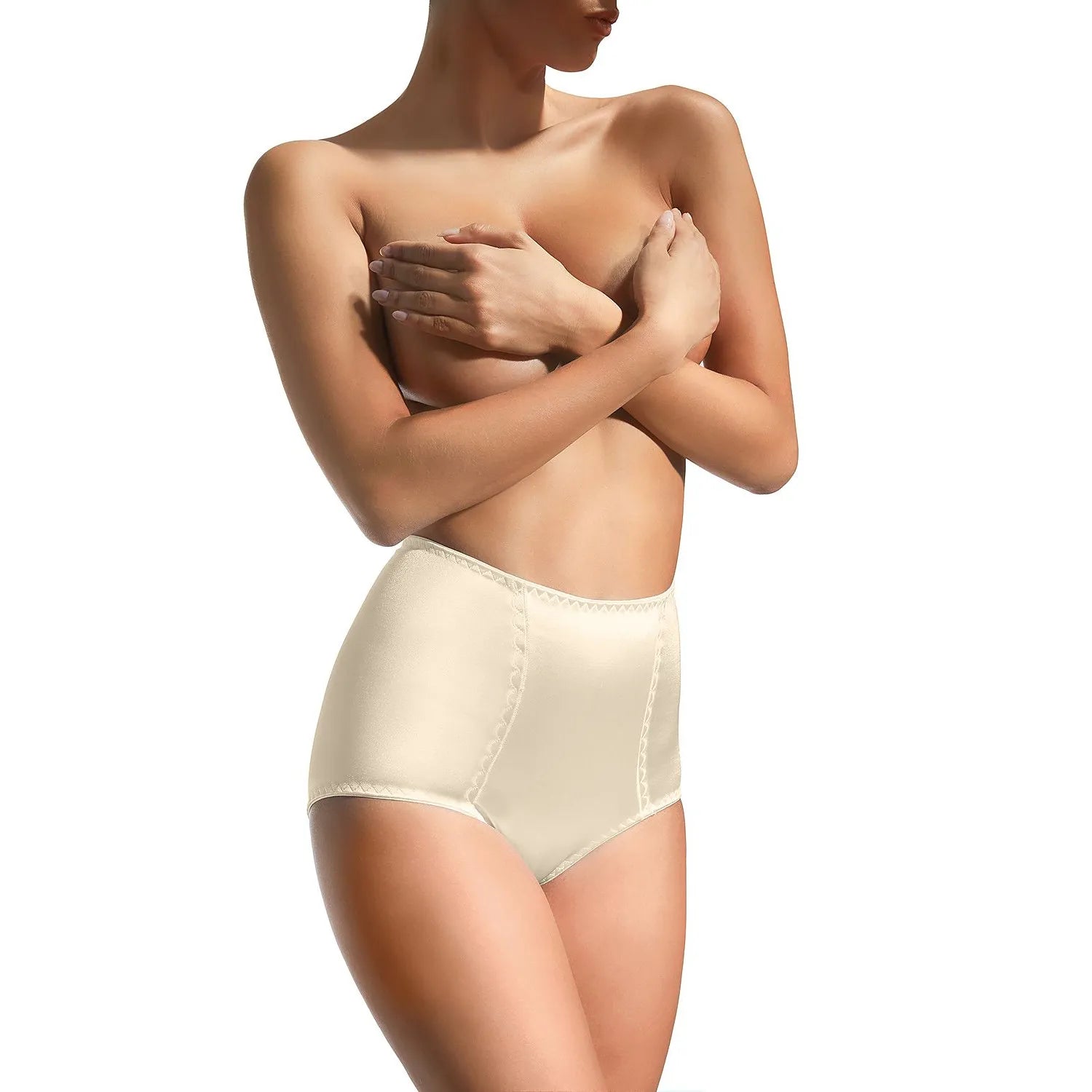 Culottes Babell model 155137高 taille élastique matériau doux soutien abdominal confortable lingerie féminine intime bien-être
