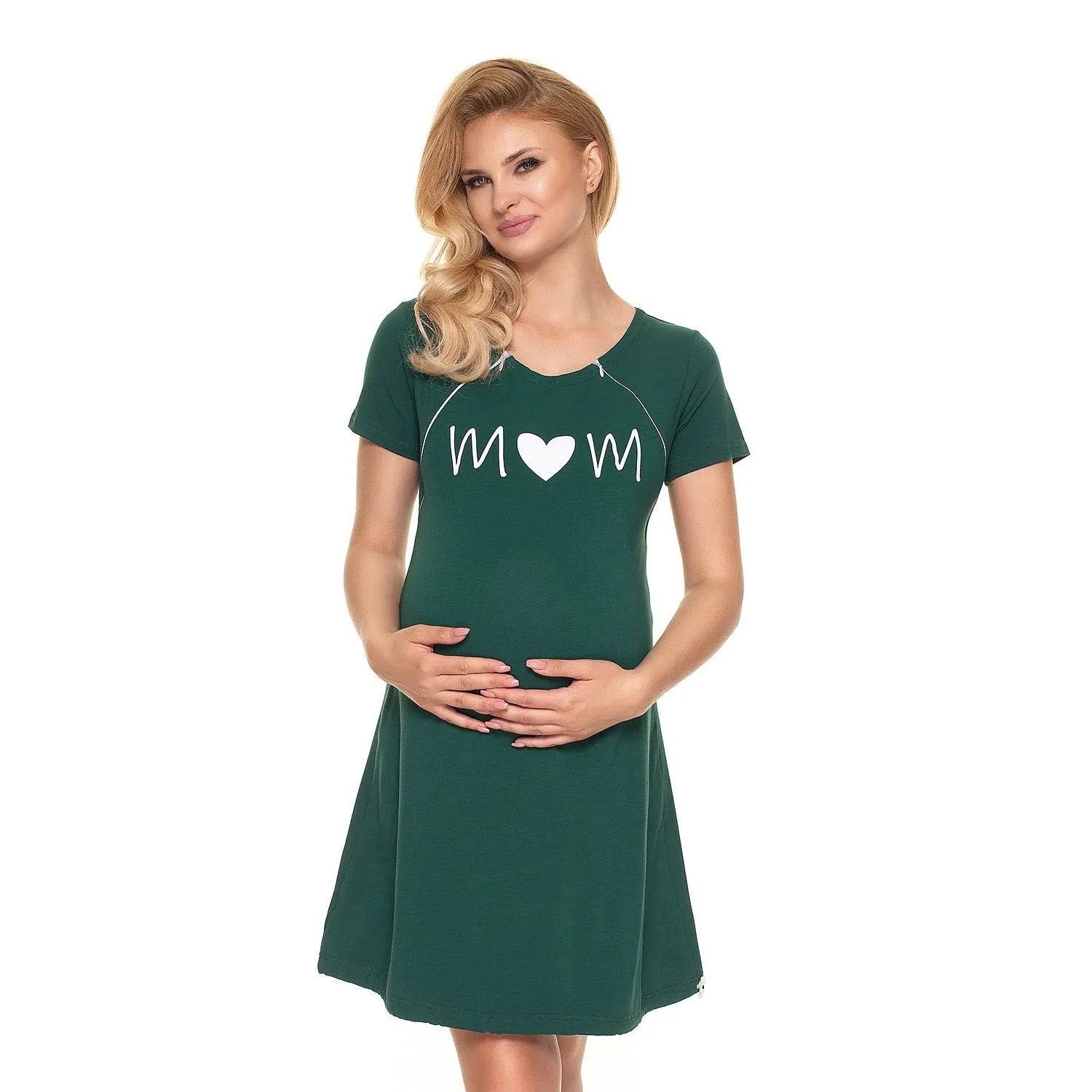 Chemise de nuit maternité Pee Ka Boo 157726 confort allaitement design MOM coton élasthanne taille S/M L/XL