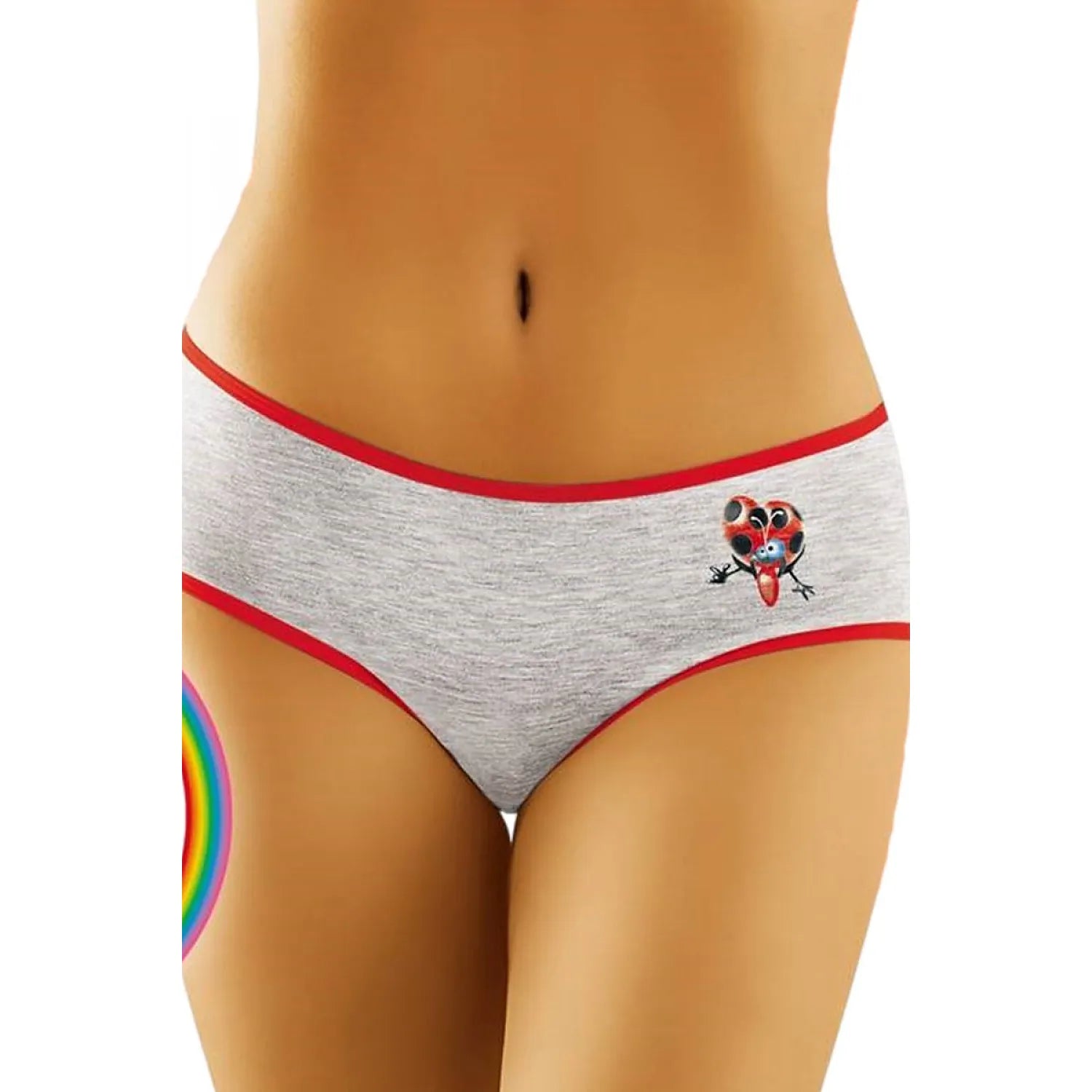 Culottes Wolbar Funny Line Coccinelle Motif Femelle Taille S M L XL Confort Haute Qualité Lingerie Intime