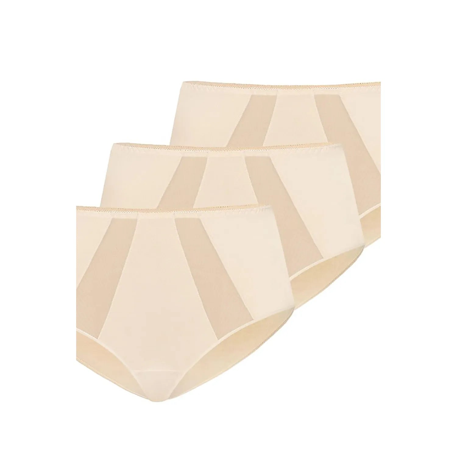 Ensemble de culottes femme couleur chair invisible sous vêtements style maille transparente haute taille confort respirabilité lingerie élégance quotidienne cadeau idéal