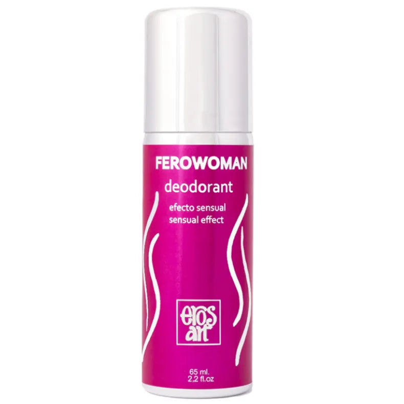 déodorant intime féminin phéromones séduction hygiène ph respectueux non irritant hypoallergénique ferowoman stimule désir attraction masculine