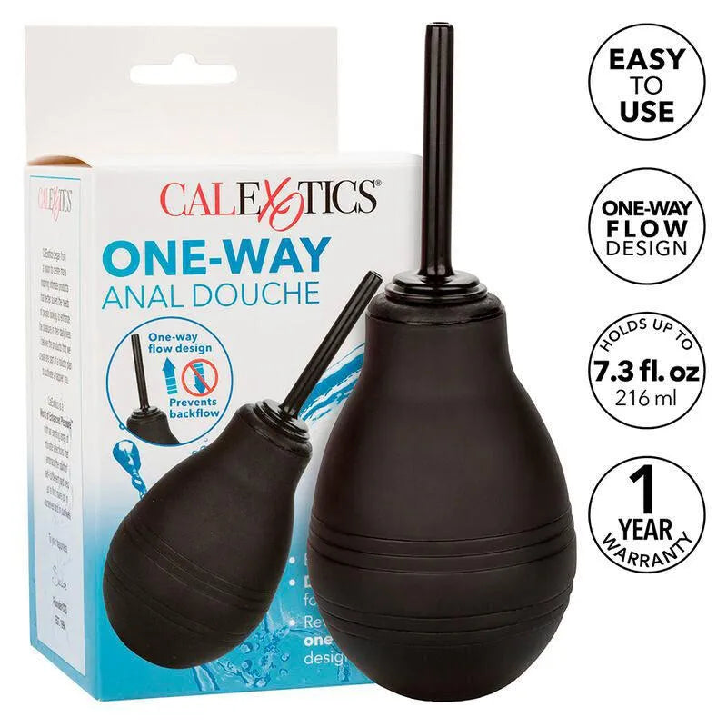 Douche Anale Valve Unidirectionnelle Hygiénique Innovante Anti reflux Buse Fine Étanche Amovible Nettoyage Doux Poire Ergonomique 216ml Confortable