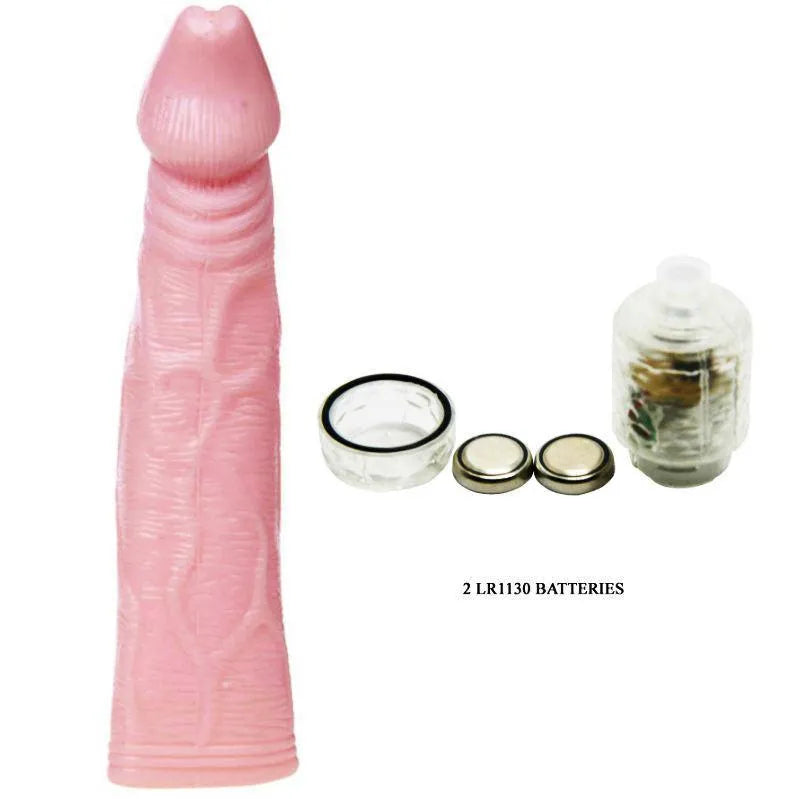 Extension pénis vibrante rose TPR 18 cm avec texture réaliste et accessoires, amélioration longueur et plaisir.