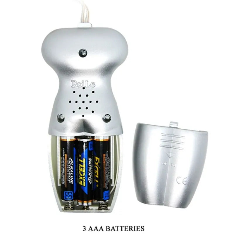 Masturbateur réaliste Fessier Sextoy en TPR, couleur chair, avec deux orifices et balles vibrantes, facile à nettoyer.