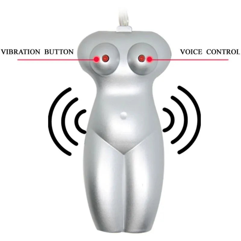 Masturbateur réaliste Fessier Sextoy en TPR et ABS, double entrée vagin-anus, vibrations vocales, facile à nettoyer.