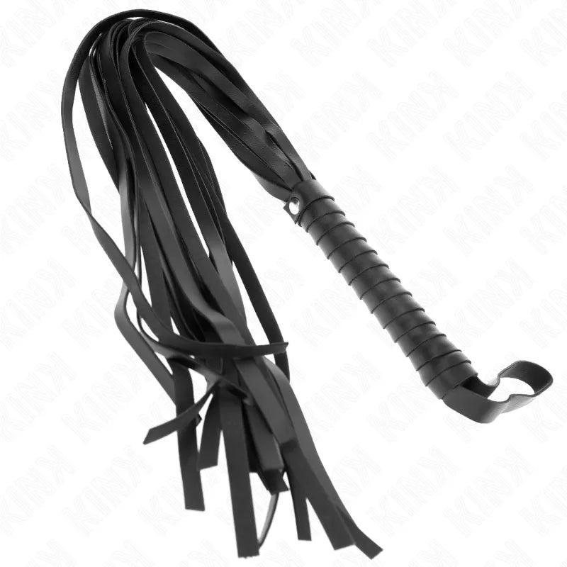 Fouets cuir véritable finition supérieure poignées ergonomiques longueurs variées design élégant durable sécurité contrôlée sensations intenses