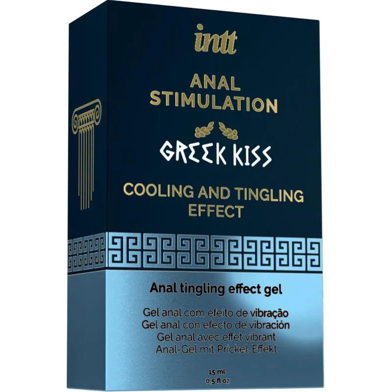 Gel excitation anal mentholé vibrant effet rafraîchissant vibrations intenses détente stimulation intime compatible lubrifiant aqueux format 15ml pompe hermétique