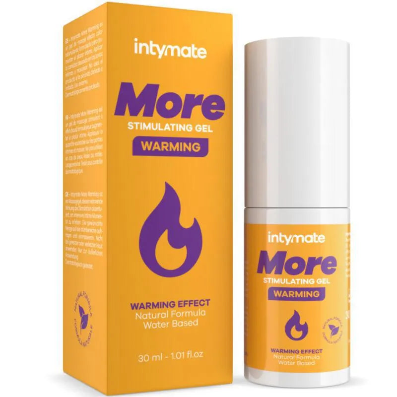 Gel Massage Intime Chauffant Naturel Hydratant Sensation Chaleur Stimulant Compatible Préservatifs Latex Dermatologiquement Testé Nourrissant Peau Douce Veloutée
